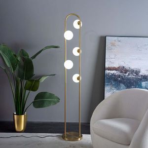Artema moderna lampada da terra ad angolo alto per soggiorno camera da letto e ufficio con illuminazione bianca - Product Image 1