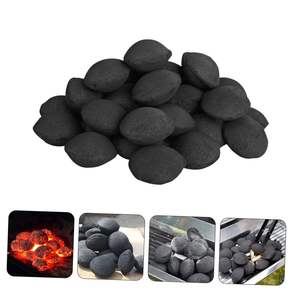 Charbon actif Binchotan pour chicha, briquettes en forme de morceaux, 95% de cendres, 8000J de calories - Product Image 3