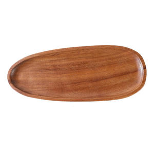Plateau de service en bois de noyer de qualité supérieure planche de charcuterie en bois naturel pour Table à manger cuisine décor à la maison plateau en bois en gros - Product Image 1