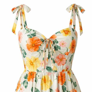 ชุดเดรสลำลองสำหรับผู้หญิง ใส่ได้ทั้งแบบลำลองและเป็นทางการ สำหรับฤดูร้อน แบบไม่มีแขน ระบายอากาศได้ดี ทนทาน แห้งเร็ว คุณภาพดีเยี่ยม - Product Image 3