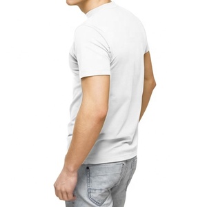 T-shirts personnalisés 100 % coton en gros pour hommes – Collection été à prix d'usine, service OEM, manches longues, vierges pour sublimation - Product Image 6