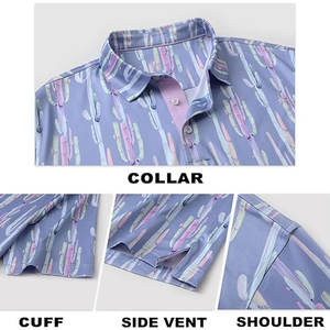 Camisa de Golf para Hombre, Estilo Slim, Tela de Lona Sólida, Secado Rápido, Ropa Deportiva Ligera para Golf - Product Image 2