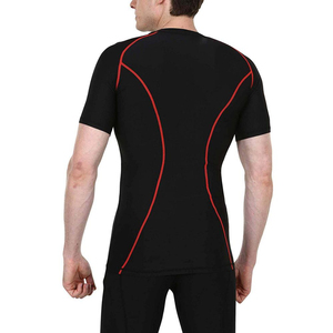 T-shirt de sport pour homme, léger, à séchage rapide, pour la salle de sport, l'entraînement, la course à pied et les activités de plein air - Product Image 6