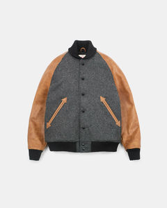 Best Winter Men's Varsity Bomber <b>Jacket</b> <b>with</b> Embroidery Customizable Logo & Color <b>Fleece</b> <b>Lining</b> - Product Image 6