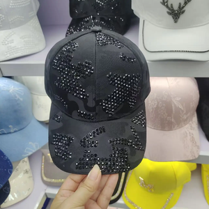 Nueva Gorra de Béisbol Unisex con Diseño de Pato, 100% Poliéster, Tejido de Rizo, Impermeable, para Todas las Estaciones, Informal para Exteriores, con Diamantes, Estilo Coreano - Product Image 2