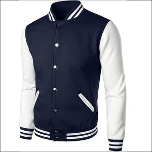 Nouvelle Arrivée 2025 – Blouson Teddy Homme Personnalisé de Haute Qualité pour le Sport et le Style Urbain – Veste d'Équipe Sportive d'Extérieur pour Hommes – Vente en Gros - Product Image 1