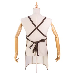 Wholesale Classic Daily Outdoor <b>BBQ</b> Bib <b>Apron</b> Leather Multi-Functional Oil-Proof Work and Cleaning Sleeveless <b>Apron</b> - Product Image 4