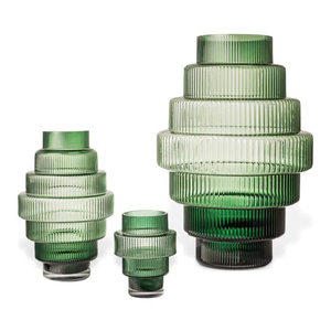 แจกันแก้วดีไซน์ทันสมัย หนา ทนทาน สำหรับตกแต่งบ้านและสำนักงาน - Product Image 5