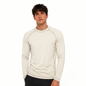 Rashguard homme manches longues, dernière conception, respirant et confortable, idéal pour le BJJ, le MMA et le surf – Vente flash - Product Image 6