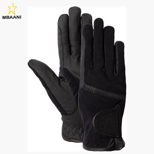 ถุงมือขี่ม้าสำหรับผู้หญิงสำหรับฤดูหนาวพร้อมข้อมือปรับได้ - Product Image 1