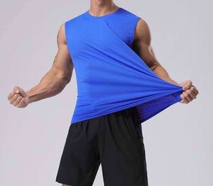 Men's Tank Top Compression Heavyweight Cotton Gym Stringer Fitness <b>Running</b> <b>Singlet</b> Tight Men Ribbed Tank Top - Product Image 2