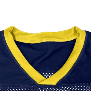 Custom Printed Sublimation Lacrosse Porthole Jersey-Lightweight Breathable Reversible Anti-Bacterial Eco-Friendly 100% Polyester - Product Image 6