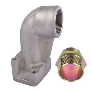 Coude d'échappement en acier inoxydable pour Yanmar pour GM 1GM 2GM 3HM 3YM30 3HM35F 2GMF 3HMF # 128370 13610 Moteurs de bateau Produit - Product Image 6