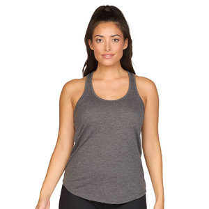 Débardeur de yoga pour femme à séchage rapide, en tissu épais et respirant, motif écossais, avec logo personnalisé - Product Image 6