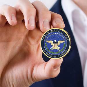 Monete Commemorative Personalizzate per il Regalo di Laurea: 'Avanzando la Pace Attraverso la Forza' per USA, Germania, Giappone - Product Image 3