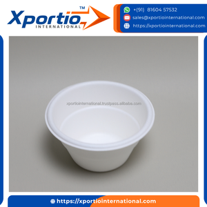 Bols jetables en bagasse, étanches, compostables, compatibles micro-ondes, sans PFAS, emballage carton pour restaurants et services de restauration - Product Image 3