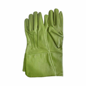 Gants de soudage TIG en cuir de mouton souple et confortable, antistatiques, équipement de protection individuelle pour les travaux de jardinage, résistants à l'abrasion - Product Image 2