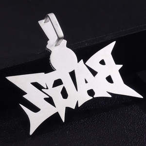 จี้ห้อยคอแบบกำหนดเองได้ พร้อมเพชรเลี้ยงในห้องปฏิบัติการ เงินแท้ 925 สร้อยคอแบบฮิปฮอปสลักข้อความส่วนตัว สำหรับงานแต่งงานและงานปาร์ตี้ - Product Image 4