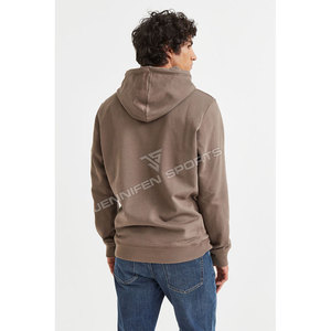 Custom Logo Print Solid Winter <b>Pullover</b> <b>Men</b> Hoodies Heavyweight 100% Cotton Fleece Breathable Plus Size Gym Streetwear Wholesale - Product Image 6