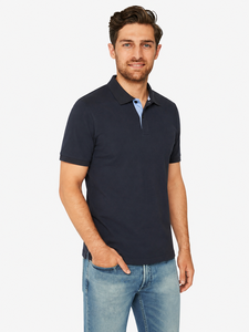 Camisetas de Golf de Algodón y Poliéster al por Mayor, Tejido Sólido para Camisas, Logotipo Bordado, Alta Calidad, Secado Rápido, Talla Personalizada, Manga Corta - Product Image 2