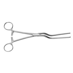 Pince tangentielle atraumatique Satinsky DeBakey de qualité supérieure Jack Billy Enterprises, 9 pouces, manuelle, microvasculaire, réutilisable, à charnière - Product Image 1