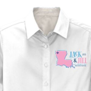Camiseta de Mujer Jack and Jill, Manga Corta, Cuello Redondo, Informal, de Algodón, Tejido Suave y Transpirable, Cómoda para Uso Diario, Personalizada - Product Image 2