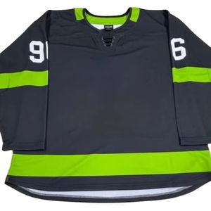 Uniforme de Hockey sobre Hielo Personalizado Unisex de Alta Calidad con Logotipo Bordado o Impreso en Toda la Superficie por Sublimación - Product Image 1