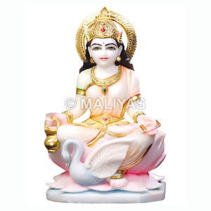 แกยาตรีมาตา หินอ่อนรูปพระพุทธรูป |   รูปปั้นพระแม่กุญฐารีหินอ่อนพรีเมียมสำหรับบ้านและวัด – มาลียาส - Product Image 1