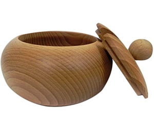 Azucarero de Madera de Nogal Natural, Elegante y en Tendencia, Hecho a Mano, Rústico, para Almacenamiento de Azúcar - Product Image 3