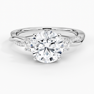 Exquisite 925 Sterling Silver Three Stone <b>Diamond</b> <b>Ring</b> Elegant Bridal Fine Jewelry Wedding Engagement Keepsake Gift - Product Image 6
