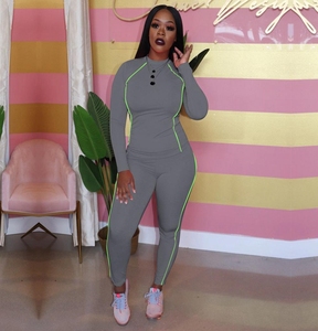 Mono de Manga Larga Ajustado de Cintura Alta para Mujer, Color Sólido, Secado Rápido, Spandex, Poliéster, Ropa Deportiva para Todas las Temporadas, Ajuste Moderno - Product Image 6