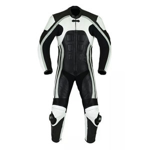 Combinaison de moto en cuir unisexe pour adulte OARH INT INDUSTRY MAS-2355, manches longues, coupe-vent, imperméable, respirante, séchage rapide, grande taille - Product Image 3