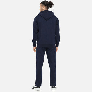 Chándal de Forro Polar Grueso con Capucha para Hombre, con Cierre de Cremallera, Antibacteriano y Ecológico, Traje Deportivo Informal para Correr - Product Image 6