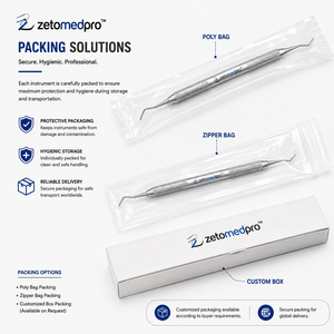 Lime à polir dentaire Ladmore 2, 3 en acier inoxydable pour le lissage et le façonnage des composites, instrument OEM Zetomed Pro - Product Image 6