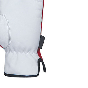 Guantes de trabajo de cuero de seguridad con logotipo personalizado a bajo precio, con pantalla táctil y protección contra impactos TPR, guantes de seguridad de dedo completo. - Product Image 5