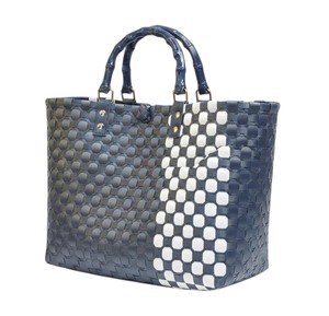 Sacs et sacs à main faits à la main en plastique tressé, prix de gros direct usine, pour femmes, pour les trajets quotidiens et les voyages. - Product Image 2