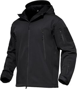 Chaqueta Táctica Personalizada de Softshell, Impermeable, Cortavientos, con Múltiples Bolsillos, para Senderismo, Camping, Entrenamiento y Aventura - Product Image 5