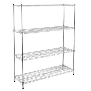 Scaffalatura a 4 Ripiani Regolabile in Filo Metallico, Soluzione di Stoccaggio di Alta Qualità - Product Image 3