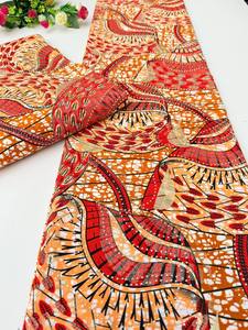 Latest Design 100 Percent Cotton Fabric with Soft Texture African Wax Print for Fashion and Home Decor in Libya - Product Image 3