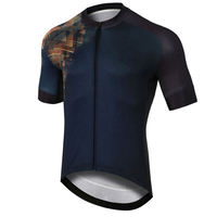 Jersey de Ciclismo Unisex Sublimado Personalizado al por Mayor, Súper Transpirable, de Secado Rápido, Antibacterial, con Protección UV y Tejido de Malla