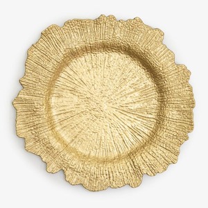 Assiette de service ronde élégante en métal martelé, acier inoxydable argenté, pour banquets et décoration de table d'hôtel - Product Image 4