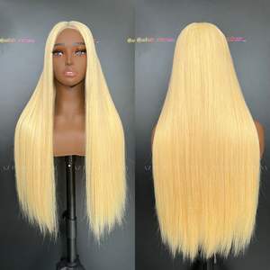 วิกผมมนุษย์วิกผมแท้สำหรับผู้หญิงผิวดำวิกผมแท้ผ้าลูกไม้ทอจากเวียดนาม100% - Product Image 1