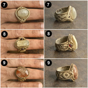 Collier en pierre naturelle polymère, ajustable, avec pierres précieuses, idéal pour mariage, fiançailles ou cadeau - Product Image 3