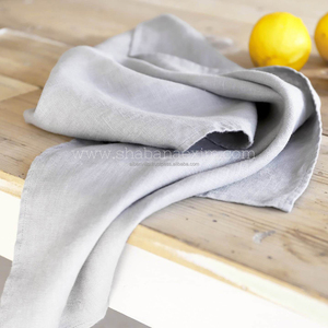 Servilleta de Lino 100% Duradera, Cuadrada, Hecha a Mano, Ecológica, Absorbente, Elegante, Plegable, de Secado Rápido, para Decoración de Mesa de Boda o Cocina - Product Image 3