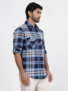Camisa de Algodón Elegante y Transpirable, Corte Moderno, Cómoda para Uso Casual y Formal, Perfecta para el Día a Día - Product Image 5