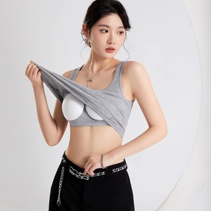 เสื้อกล้ามออกกำลังกายแบบใหม่ ผลิตตามสั่ง 80% ไนลอน 20% สแปนเด็กซ์ แห้งเร็ว ระบายอากาศได้ดี สำหรับผู้หญิง - Product Image 3