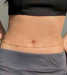 Chaînes de taille pour femmes, chaînes de ventre pour femmes, chaînes personnalisées avec initiales pour femmes, chaîne de taille sexy, bijoux de corps ajustables et tendance - Product Image 3