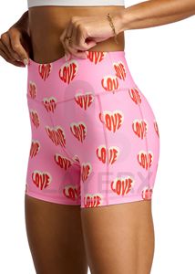 Shorts de yoga taille haute pour femmes avec poches latérales, imprimé numérique, style cycliste, pour la gym, l'entraînement, le fitness, la course, vêtements de sport, sublimation en gros - Product Image 2