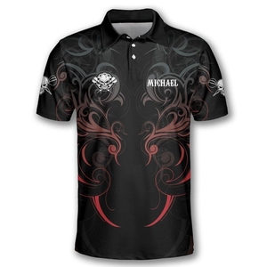 Camiseta Polo Dart Jersey para Hombre, Ropa Deportiva, Camiseta Dart con Estampado por Sublimación, Jersey Dart - Product Image 5