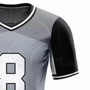 Uniformes de Fútbol Americano Personalizados, Transpirables, de Secado Rápido, Uniformes Deportivos para Equipos, Conjunto de Uniformes de Fútbol Americano OEM por Sublimación - Product Image 5